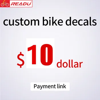 Readu Biciclete autocolante când te-decalcomanii personalizate numai link-ul de Plată autocolante personalizate de 10 dolari