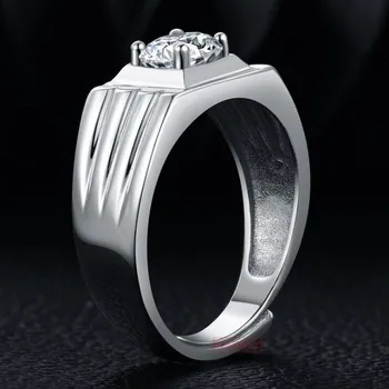Real solid S925 argint pur simulat inel cu diamant on-line celebritate difuzat live de oameni de moda inel inima și săgeata inel cu diamant