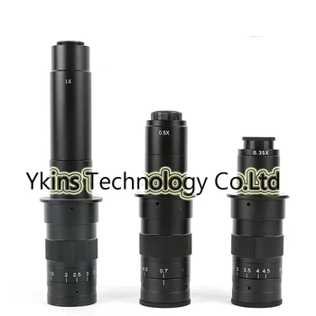 Reglabil 10X-120X 10X-180X 10X - 300X C-mount Lens 0,7 X~4.5 X Mărire zoom CCD CMOS Industria Video Microscop Camera