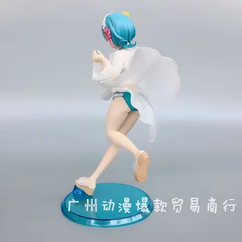 Rem Anime Re Viața într-o lume diferită de zero Rem costum de Baie Ver PVC figurina Figurina de Colectie Model Jucarii Cadou