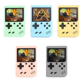 Retro Portabil Mini Handheld Consola de jocuri Video de 8-Biți 3.0-Inch LCD Color pentru Copii Joc Consola Cu Built-In de 500 De Joc Macarons