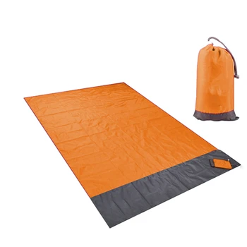 Rezistent la apa Beach Blanket Impermeabil Sandproof Portabil de Buzunar Rogojini pentru Picnic 3-7 Persoane