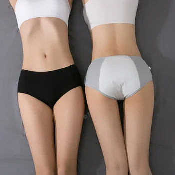 RMW etanșe Menstrual Chilotei Fiziologice Pantaloni Femei Sexy Lenjerie Perioada de Bumbac rezistent la apa Boxeri de sex Feminin Lenjerie 3pcs