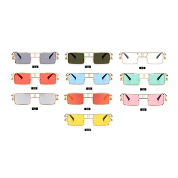 ROYAL FATA 2020 Moda Retro Pătrat ochelari de Soare pentru Femei Brand Mici Dimensiuni Cadru din Aliaj de Ochelari de Soare pentru Barbati Femei ss252
