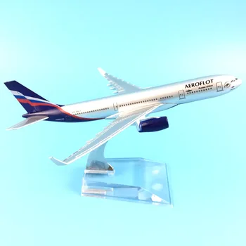 Rus International Airlines, Aeroflot-Russian Airlines Airbus A330 modele de avion copilul Ziua de nastere cadou de avion modele de Jucarii