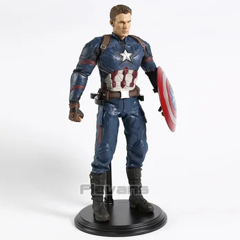 Războiul Civil Captain America Statue 1/6 Scară De Colectie Figura Model De Jucărie