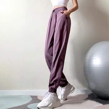 SALSPOR Femei Yoga Pantaloni Sport cu Talie Înaltă Buzunar Rulează pantaloni de Trening Pantaloni de Formare de Fitness în aer liber, sală de Gimnastică Pantaloni