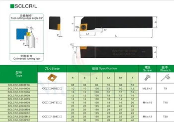 SCLCR1616H09 SCLCL2020K09 SCLCR2020K12 SCLCR2525M09 Strung suport instrument Extern cutite de strung turningholder Strunjire CNC Boring Bar