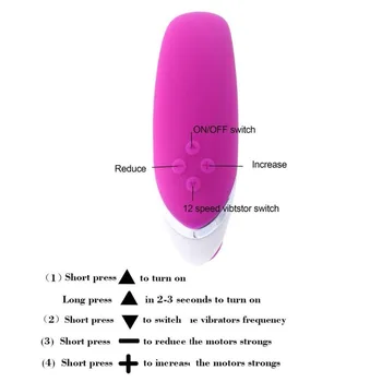 SEAFELIZ 12 Viteza de G-Spot Vibrator Reincarcabil de Lux, Masaj de Silicon Vibe Stimulare Clitoris Impermeabil Adult Jucării Sexuale Pentru Femei