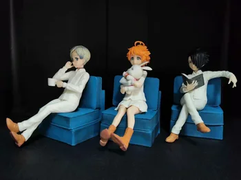SEGA PM Promis Neverland Emma Norman Ray Figura PVC Acțiune Jucarii Model Anime Promis Neverland Figural