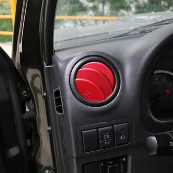 SHINEKA Car Styling AC de Aerisire Aer Condiționat Priza Decorative Autocolant pentru Suzuki Jimny din Aliaj de Aluminiu