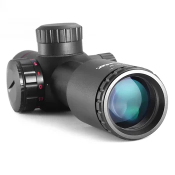 Sight Tactice AK47 AK74 AR15 Vânătoare domeniul de aplicare 4.5X20 E Iluminare Rosie Mil-Dot Riflescope