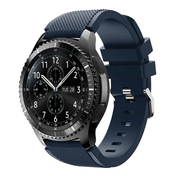 Silicon Sport Watchband pentru Samsung Gear S3 Clasic/ Frontier 22mm Curea de Înaltă Calitate, Curea de Înlocuire Brățară 50pcs Fierbinte de Vânzare