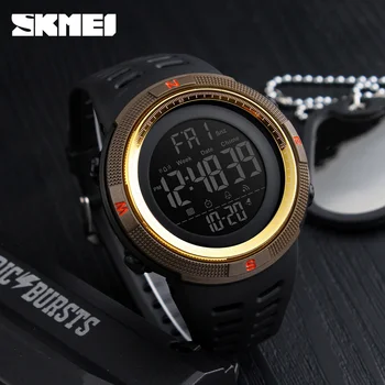 SKMEI Brand Barbati Ceasuri Sport de Moda Chronos Numărătoarea inversă Bărbați Impermeabil Ceas Digital cu LED Omul Militare Ceas Relogio Masculino