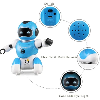 Smart Juca Fotbal Robot USB de Încărcare de la Distanță de Control de Luptă Robot de Jucărie Cânta și Dansa de Simulare RC Inteligent Fotbal Jucarii