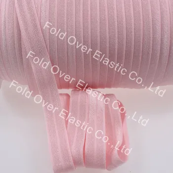 Solid DUȘMAN Ribbon-100Yards pentru #123 perla roz - Ori peste elastic, pentru benzi, legături de păr elastic