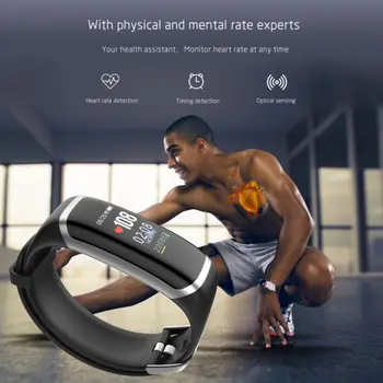 Sport, Fitness Tracker M4 Smart Monitor de Ritm Cardiac Bratara Calorii rezistent la apa IP67 Banda Inteligent Ceas de Moda pentru iOS