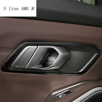 Styling auto pentru BMW Seria 3 G20 G28 Interior Panle Mânerul Ușii Capace Trim proteja Ușa Castron Autocolante decorare Accesorii