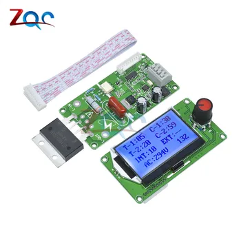 Sudor 100A/40A Display LCD Digital Dublu Puls Encoder Aparat de Sudura Transformator Controler de Bord Controlul Timpului