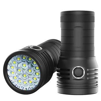 Super-Puternic 3pcs XHP90.2 LED-uri Lanterna 3 Modul Tactic Lanterna USB Reîncărcabilă Linterna Lampa Impermeabil Ultra Bright Lanterna