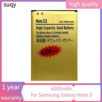 Suqy Acumulator Baterie pentru Samsung Galaxy Note 3 Bateria pentru Samsung Galaxy Note 3 N900 N9002 N9005 N9006 N9008 Baterii