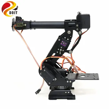 SZDOIT UN Set 7-Axa Aliaj de Aluminiu de Metal Brat Robotic Kit 7DOF Manipulator pentru ABB Robot Industrial 7Pcs Metal Gear Servo DIY