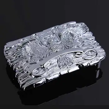T-DISOM Nou Design Handmade Argint Antic Vest Vultur de Metal Catarame Bun Placare Pentru 4cm Latime Curea Picătură de transport maritim