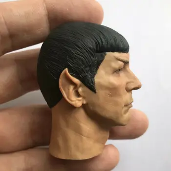TBLeague 1/6 Masculin Soldat TOS Spock Cap Sculpta Star Trek Figura de Acțiune de Colectare de Jucării de Colecție