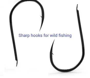 Ton alb râu de pescuit, cârlige speciale din aliaj de oțel ușoare și greu de a prinde pește cu ușurință
