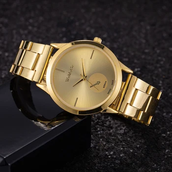 Top Brand de Lux pentru Barbati de Afaceri de Ceas din Oțel Inoxidabil Curea Cuarț Cuplu Ceas Masculin Ceasuri de mana Ceas Relógios Masculin
