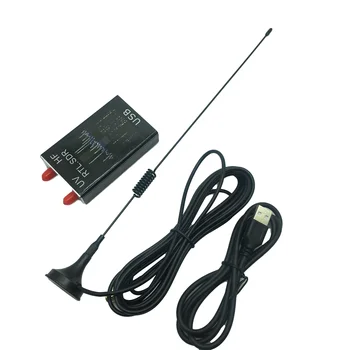TRANSPORT GRATUIT Ham Radio Receptor 100KHz-1.7 GHz Full Band UV RTL-SDR Tuner USB Receptor