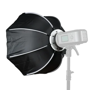 TRIOPO 65cm Octogon Softbox Difuzor, Reflector w/Bowens Monta Caseta de Lumina pentru fotografie de Studio Strobe Flash de Lumină accesorii