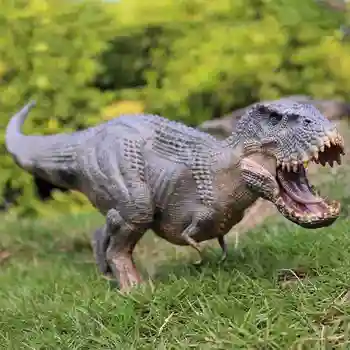 Tyrannosaurus Rex Dinozaur Model Albastru Tyrannosaurus Cifre Decorare Cadouri Model De Simulare De Animale Jucării De Acțiune