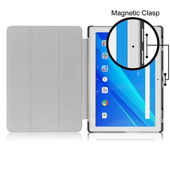 UltraSlim Magnet Sta Smart Cover Pentru 10.1 inch Lenovo Tab4 TAB 4 10 TB X304L X304F X304N Caz de Somn Auto pentru Lenovo Tab4 tab 4