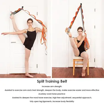 Ușa Split Flexibilitate Sport, Yoga, Balet Trupa De Dans Exercițiu De Gimnastică De Frânghie Moale Tensiunea De Întindere Curea Picior Targă Centura