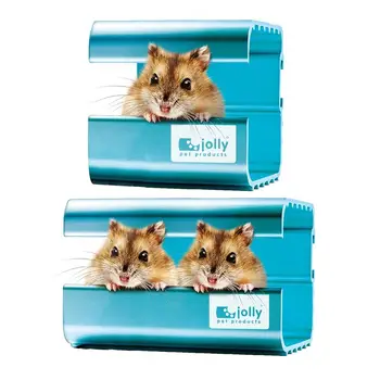 Vara Companie De Răcire Casa Cușcă De Hamster Aliaj De Aluminiu Absorbție De Căldură Cuib Cameră Chinchilla Animal De Companie Hamster Pat De Răcire