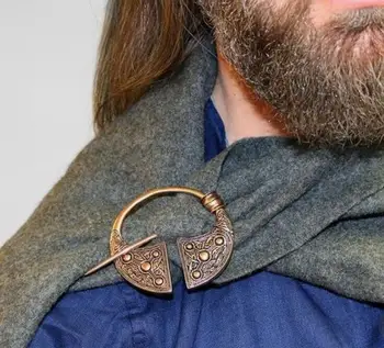 Viking Brosa Colectie Vintage Umăr Șal Eșarfă Incuietoare Mantie Pin Bijuterii Medievale Nordice Viking pin