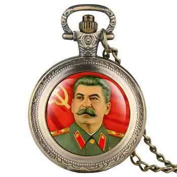Vintage Stalin ссср Ceas de Buzunar Bărbați Sovietice Pandantiv Ceasuri Femei Comunismul Ceas Victoria Accesoriu Cadou relojes de bolsillo