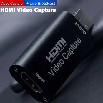 VONETS Video HDMI placa de Captura USB 2.0 4K HDMI 1080P Audio Recorder Video cu placa de Captura pentru PS3 PS4 Xbox Nintendo Comutator Computer
