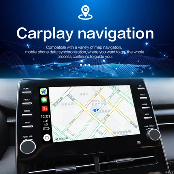 Wireless Apple Carplay toyota Android Auto Pentru PRIUS Hilux Camry Tundra Sienna Fortuner Landcruiser Prado Multimedia Oglindă