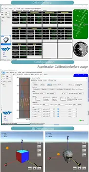 WitMotion SINVT 2 Axe Senzor de Mare Precizie Digital Unghi de Înclinare Inclinometer &Ieșire Tensiune 0-5V &IP67 rezistent la apa si Anti-vibrații