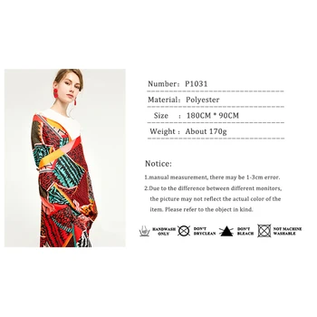 Wuaumx de Lux Primavara Toamna Eșarfă de Moda pentru Femei Mozaic Eșarfe Doamnelor sjaal Satin Șal Tobei de Dimensiuni Mari Eșarfă de Cap