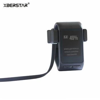 XBERSTAR Înlocuire Cablu de Date USB de Încărcare Cardle Incarcator pentru Garmin Vivoactive HR-Heart Rate Monitor GPS Ceas Inteligent