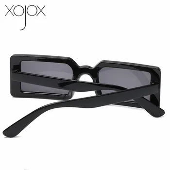 XojoX 2020 Pătrat ochelari de Soare Femei Vintage de Designer de Brand Dreptunghi Ochelari de Soare Femlae Negru Verde Ochelari Nuante UV400