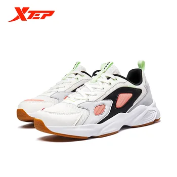 XTEP Clasic, Sport, Casual, Pantofi Doamnelor coreean Pantofi Dantela-Up Confortabil Si Respirabil Moda Pantofi Casual 880318325966