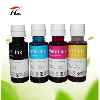 YI LE CAI compatibil 400ml culoare Cerneală refill kit pentru HP 655 5820 Ink Advantage 3525 4615 4625 5525 6520 6525 printer