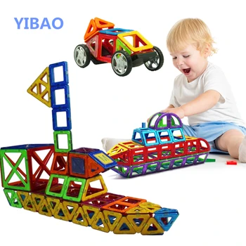 YIBAO Dimensiunea Standard de Designer-Set de Constructii Model si Construirea de Jucărie din Plastic ABS Magnetice Blocuri de Constructii Pentru Copii