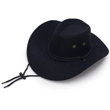 YOYOCORN Umbrire soare echitatie ecvestru excursie Doamna cu pălărie de plajă moda pălărie bărbați Jazz hat-NE spre Vest, Cowboy Exporturile către America de Nord capac