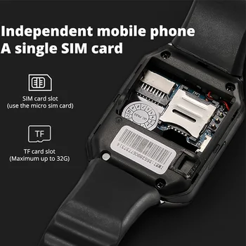 ZK50 Ceas Inteligent 2020 DZ09 Bluetooth Bărbați/Femei'Watches fitness tracker de Muzica de Camera Ceas Cu SIM Slot pentru Card TF Pentru Android IOS