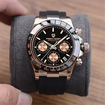 În 2020, Noul PAGANI Design Bărbați Ceasuri Quartz Japonia VK63 Ceas Automatic Data Bărbați de Lux Cronograf Ceasuri Reloj Hombre reloj